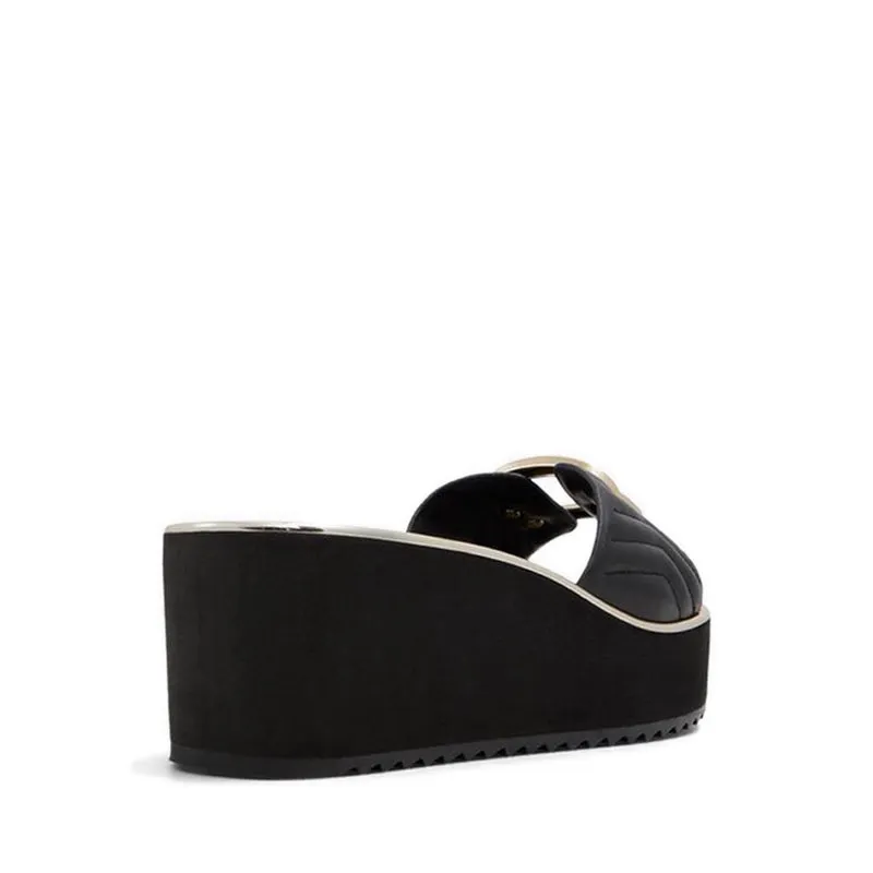 Menhaden Beach Sandals - Black
