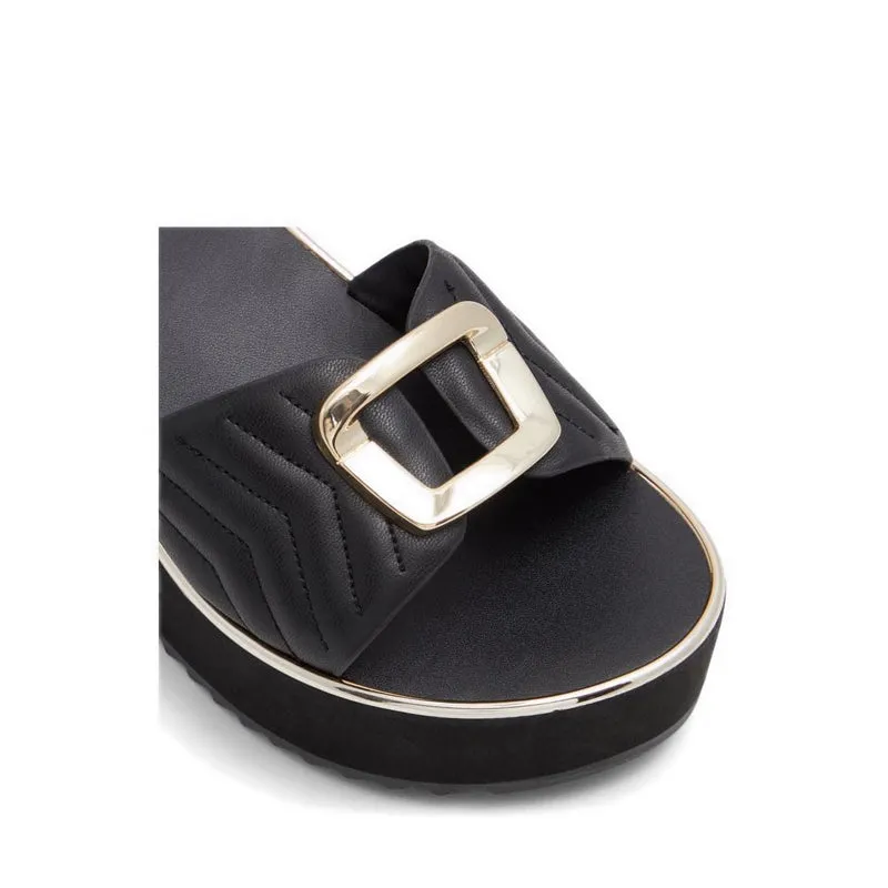 Menhaden Beach Sandals - Black