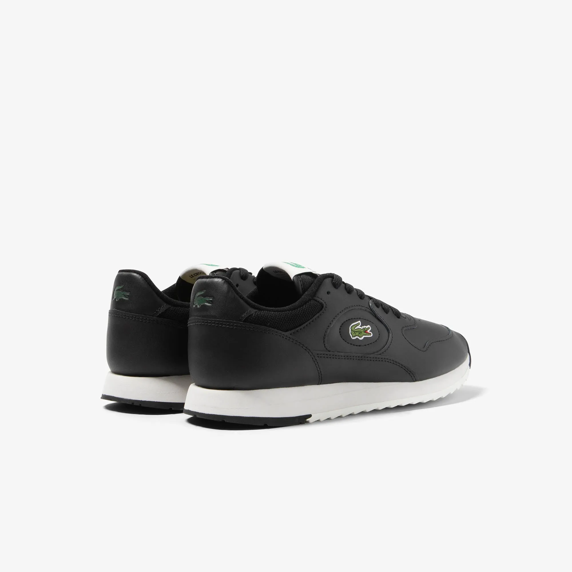 Men's Linetrack Leather Trainers - 46SMA0012