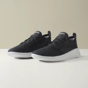 Men's SuperLight Wool Runners - Natural Black (Blizzard Sole)
