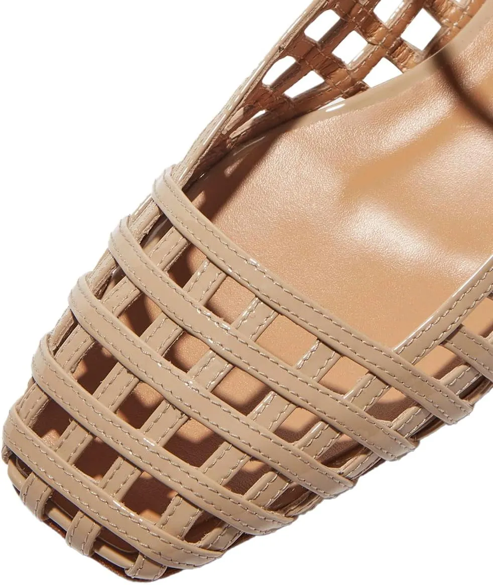 miss left Women's Adorable Closed Square Toe Mary Jane Flats Adjustable Strap Buckle Ballet Flat Comfort Dance Ballroom Shoes Size 4-16 US