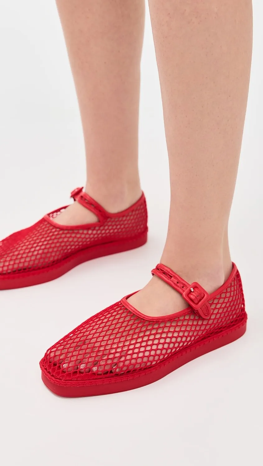 Net Mary Janes