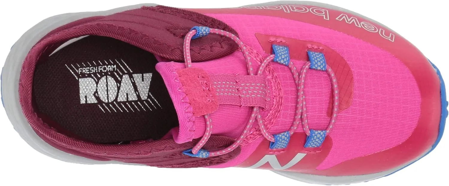 New Balance Kids Fresh Foam Trail Roav V1 Bungee Running Shoe