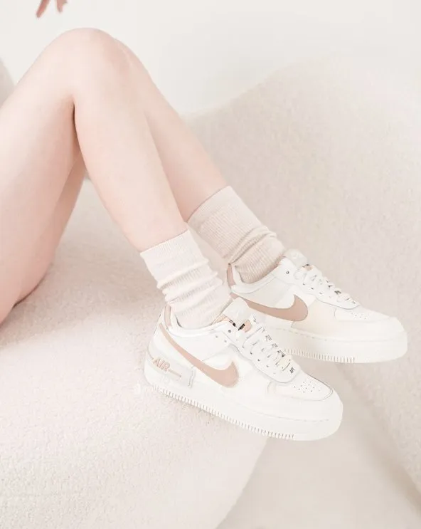 [清倉特惠]Nike Air Force 1 Shadow Metallic Coper