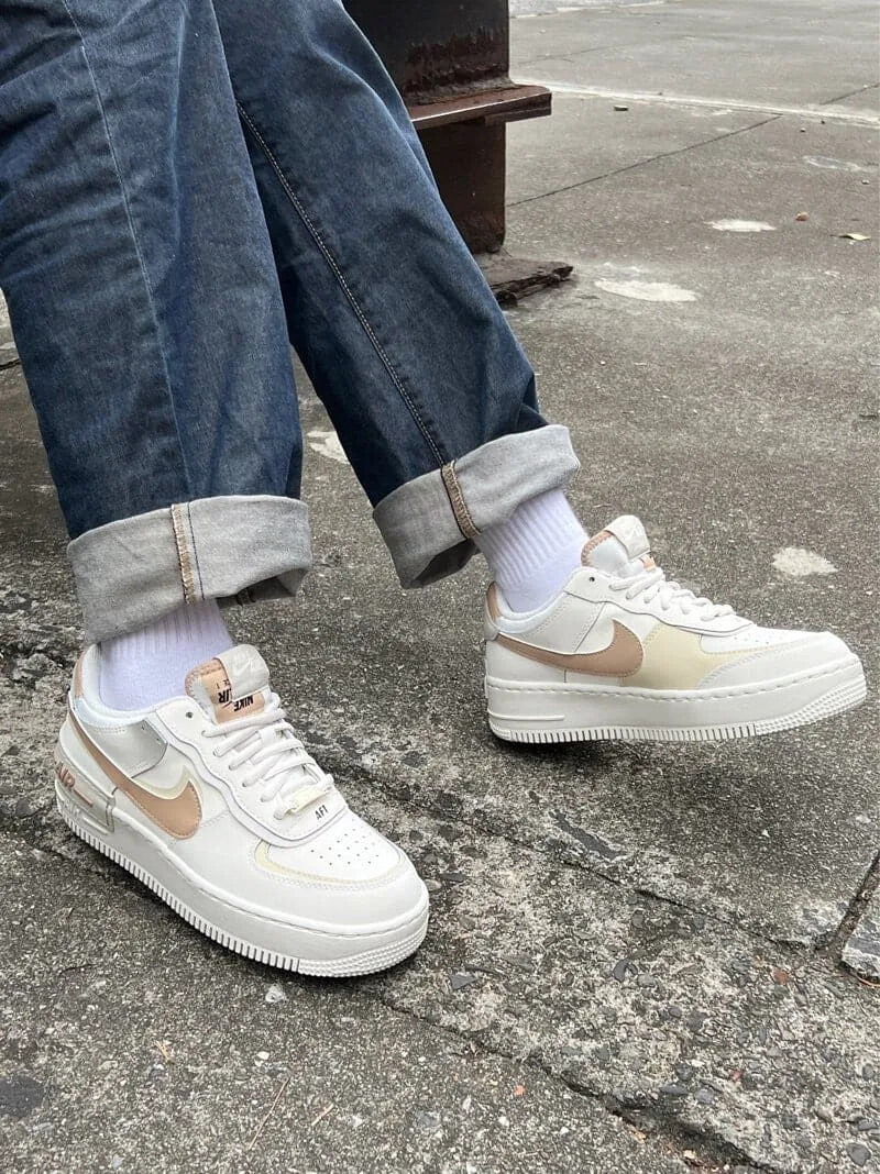 [清倉特惠]Nike Air Force 1 Shadow Metallic Coper