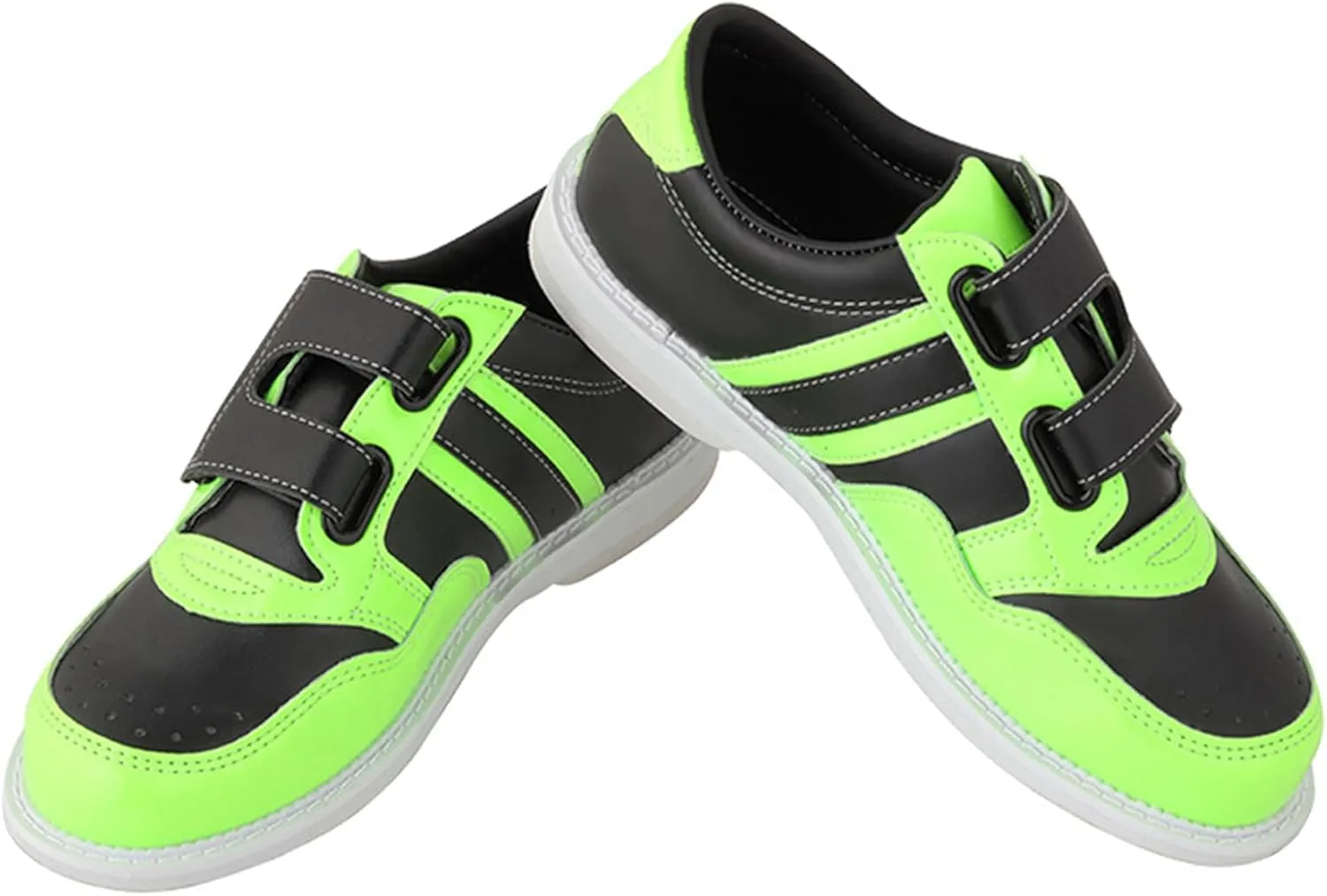ONAIC Bowling Shoes for Men Women Youth Big Kid PU Leather Wear-Resistant Fashion Platform Bowl Sneakers
