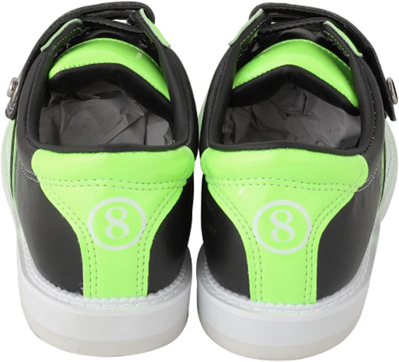 ONAIC Bowling Shoes for Men Women Youth Big Kid PU Leather Wear-Resistant Fashion Platform Bowl Sneakers