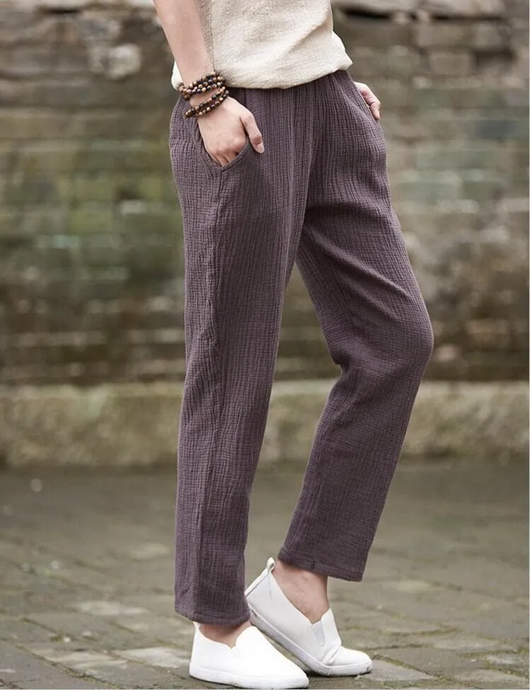 Plus Size Linen Pants