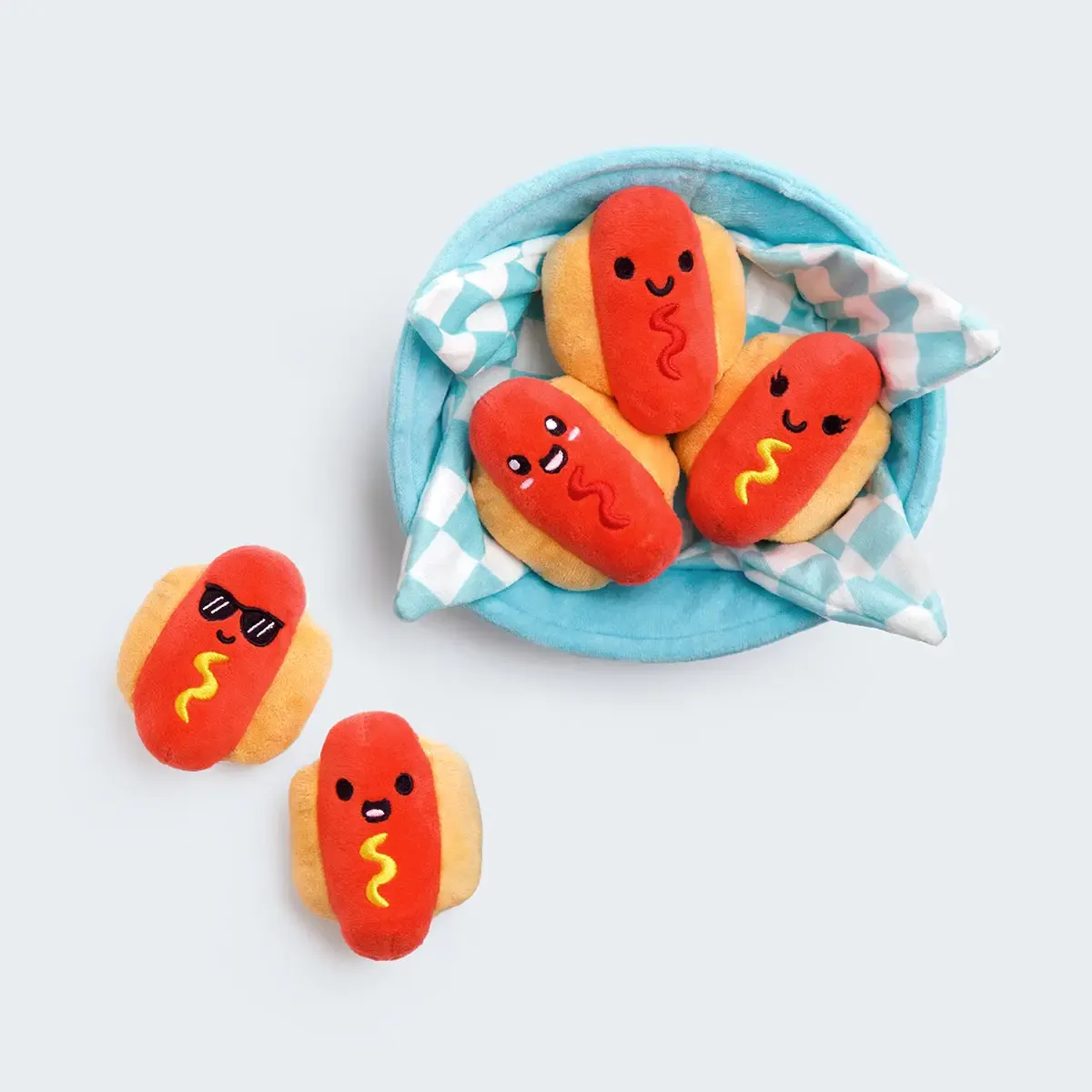Plush - Emotional Support Hot Dogs