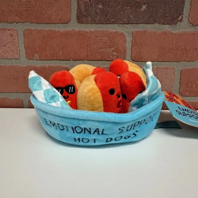 Plush - Emotional Support Hot Dogs