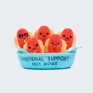 Plush - Emotional Support Hot Dogs