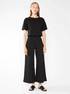 Ponte Knit Pants Cropped