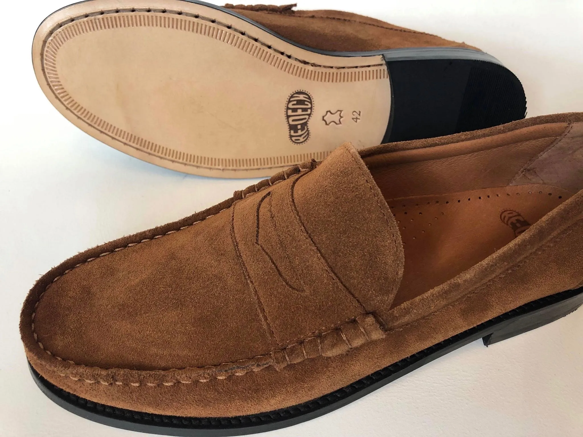 Roma Tan Suede