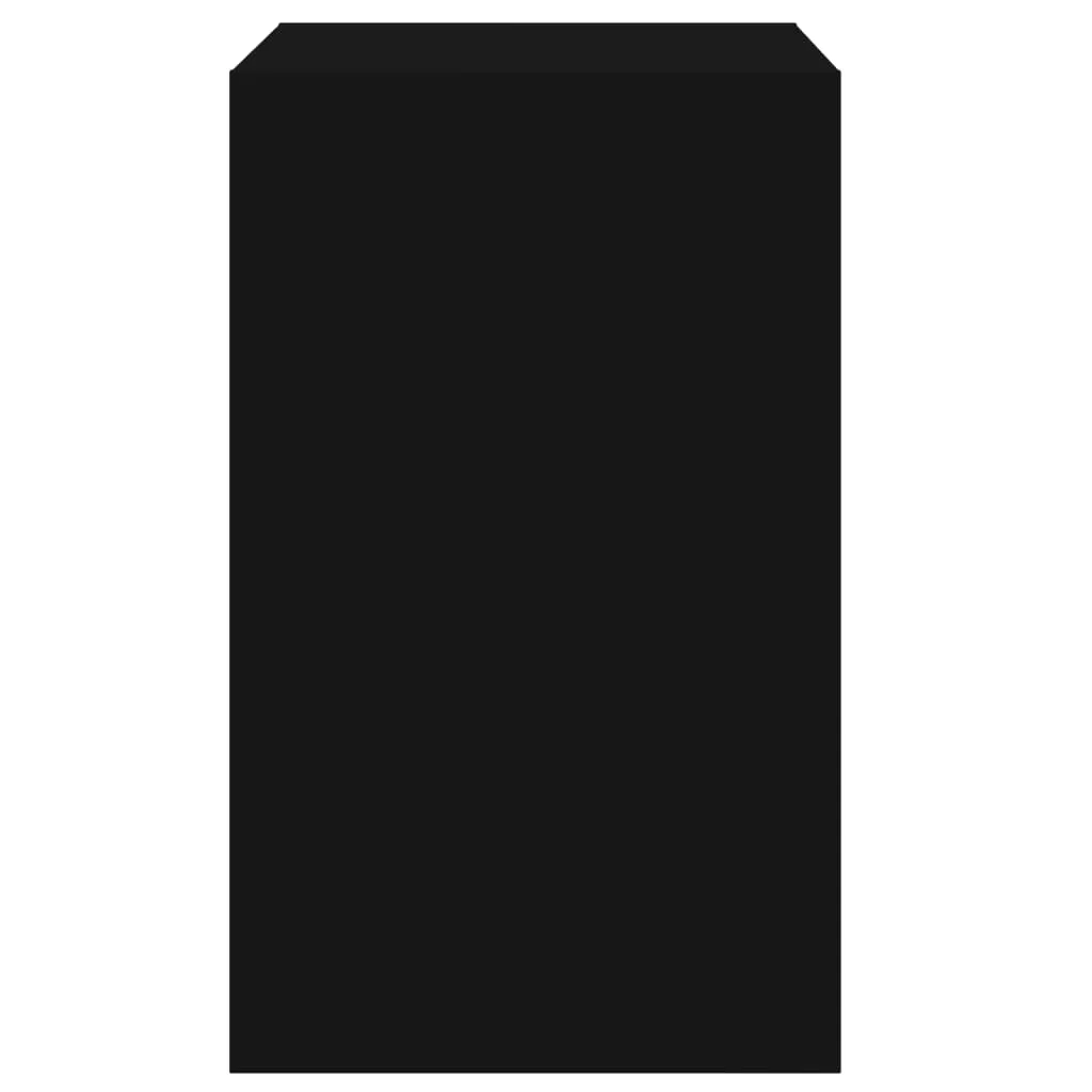 Shoe Cabinet Black 60x42x69 cm Engineered Wood