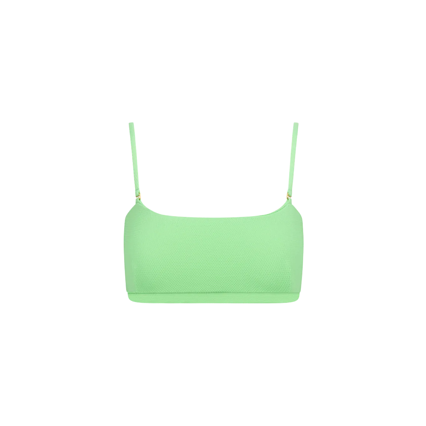 The Sienna Bikini Top - Summer Green
