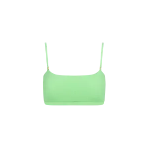 The Sienna Bikini Top - Summer Green