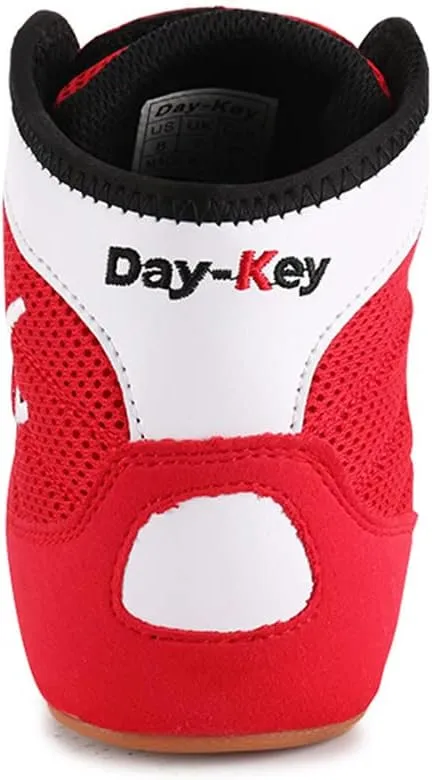 YIGATE Mens Wrestling Sneakers, Lightweight Boxing Shoes Comfort Casual Squat Athletic Shoes Breathable Weightlifting Shoes for Women Youth Boys and Girls