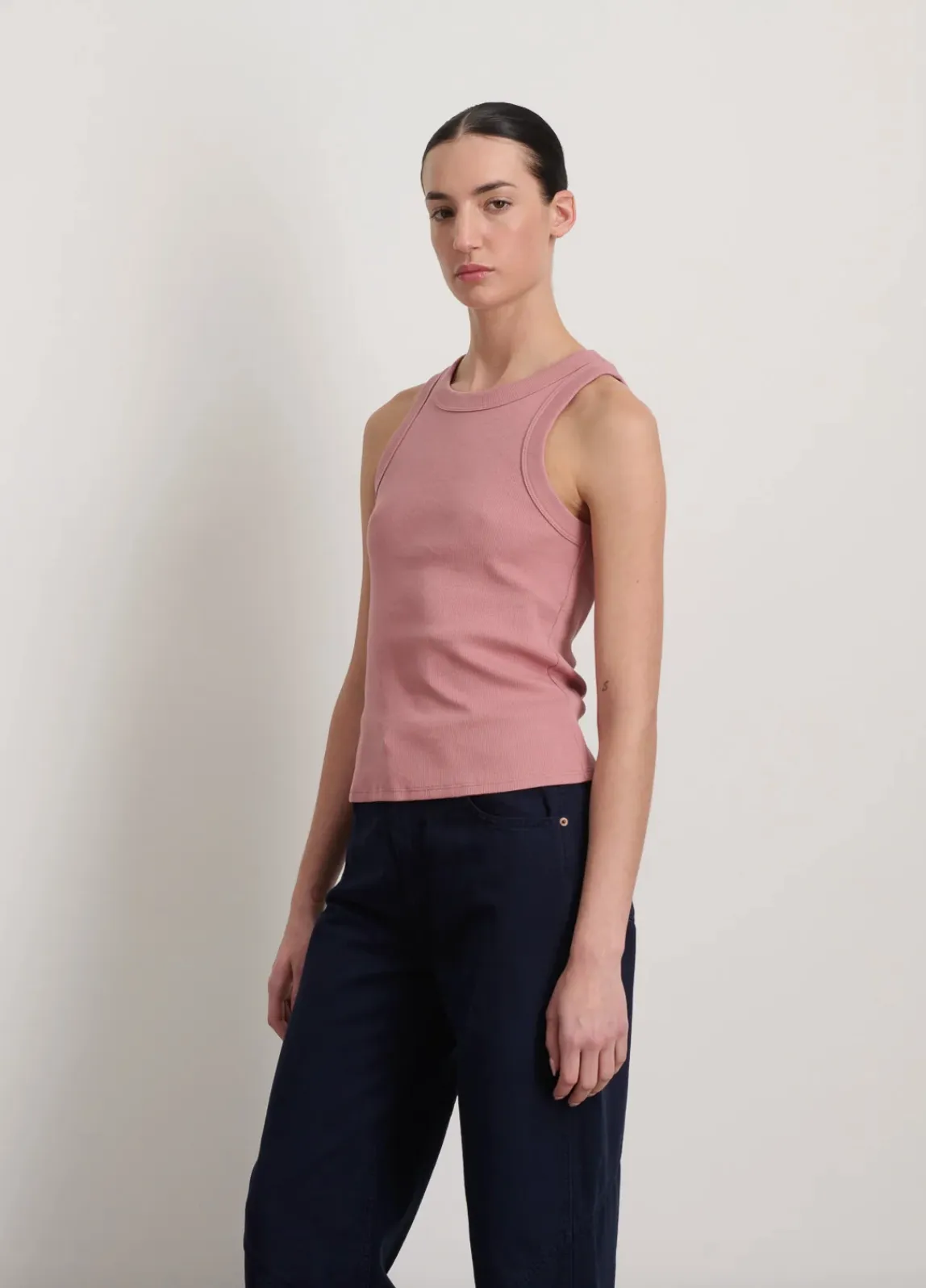 Zinnia Overdye Rib Tank